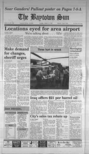 The Baytown Sun (Baytown, Tex.), Vol. 68, No. 302, Ed. 1 Thursday, October 18, 1990