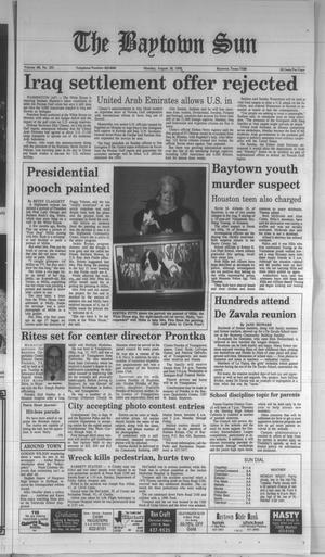 The Baytown Sun (Baytown, Tex.), Vol. 68, No. 251, Ed. 1 Monday, August 20, 1990