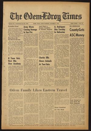 The Odem-Edroy Times (Odem, Tex.), Vol. 18, No. 55, Ed. 1 Thursday, October 9, 1969
