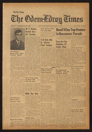 The Odem-Edroy Times (Odem, Tex.), Vol. 17, No. 41, Ed. 1 Thursday, May 4, 1967