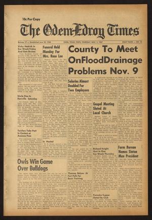The Odem-Edroy Times (Odem, Tex.), Vol. 17, No. 14, Ed. 1 Thursday, November 2, 1967
