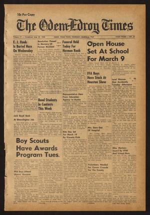 The Odem-Edroy Times (Odem, Tex.), Vol. 17, No. 32, Ed. 1 Thursday, March 2, 1967
