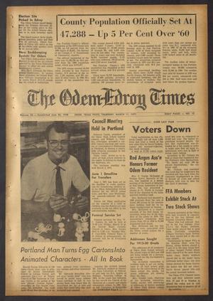 The Odem-Edroy Times (Odem, Tex.), Vol. 20, No. 17, Ed. 1 Thursday, March 11, 1971