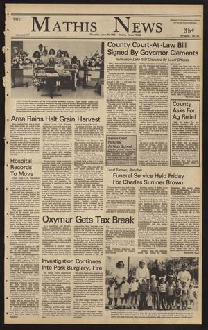 The Mathis News (Mathis, Tex.), Vol. 66, No. 26, Ed. 1 Thursday, June 29, 1989
