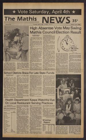 The Mathis News (Mathis, Tex.), Vol. 64, No. 14, Ed. 1 Thursday, April 2, 1987