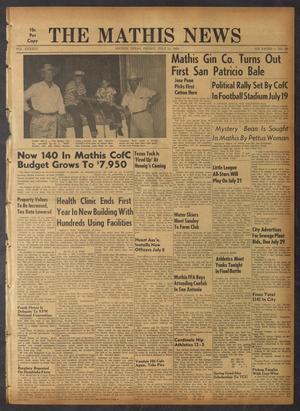 The Mathis News (Mathis, Tex.), Vol. 43, No. 29, Ed. 1 Friday, July 11, 1958