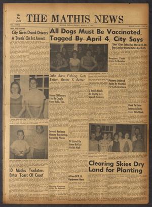 The Mathis News (Mathis, Tex.), Vol. 39, No. 12, Ed. 1 Friday, March 13, 1959