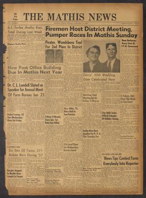 The Mathis News (Mathis, Tex.), Vol. 43, No. 3, Ed. 1 Friday, January 10, 1958