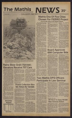 The Mathis News (Mathis, Tex.), Vol. 64, No. 30, Ed. 1 Thursday, July 23, 1987