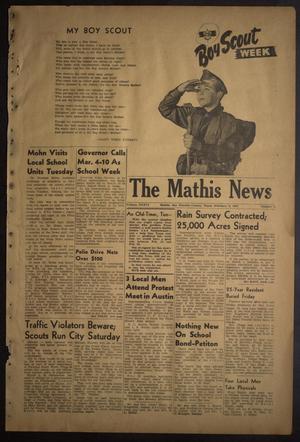 The Mathis News (Mathis, Tex.), Vol. 36, No. 6, Ed. 1 Friday, February 9, 1951