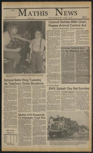 The Mathis News (Mathis, Tex.), Vol. 64, No. 36, Ed. 1 Thursday, September 3, 1987