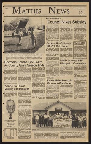The Mathis News (Mathis, Tex.), Vol. 66, No. 28, Ed. 1 Thursday, July 13, 1989