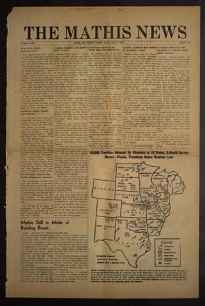 The Mathis News (Mathis, Tex.), Vol. 35, No. 28, Ed. 1 Friday, July 14, 1950