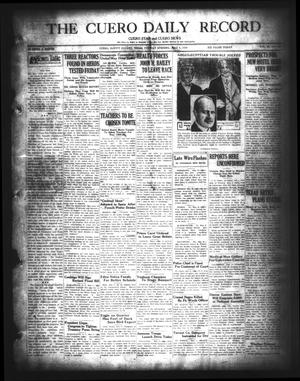 The Cuero Daily Record (Cuero, Tex.), Vol. 68, No. 110, Ed. 1 Tuesday, May 8, 1928