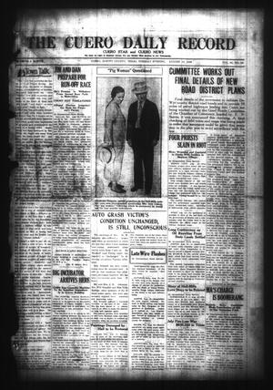 The Cuero Daily Record (Cuero, Tex.), Vol. 65, No. 34, Ed. 1 Tuesday, August 10, 1926