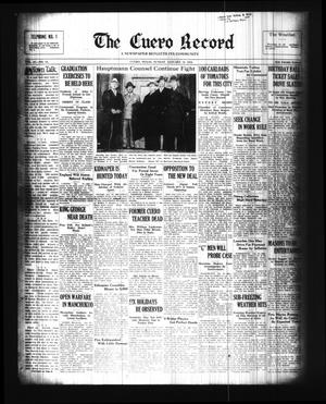 The Cuero Record (Cuero, Tex.), Vol. 42, No. 14, Ed. 1 Sunday, January 19, 1936