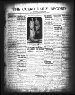 The Cuero Daily Record (Cuero, Tex.), Vol. 68, No. 109, Ed. 1 Monday, May 7, 1928