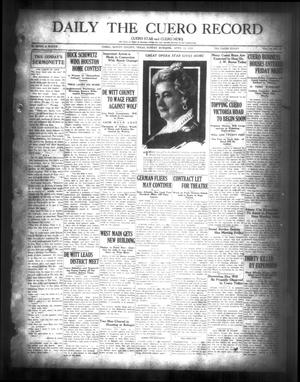 The Cuero Daily Record (Cuero, Tex.), Vol. 68, No. 90, Ed. 1 Sunday, April 15, 1928