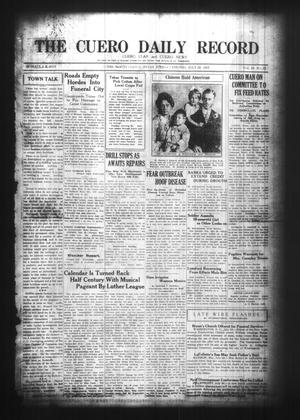 The Cuero Daily Record (Cuero, Tex.), Vol. 63, No. 23, Ed. 1 Tuesday, July 28, 1925