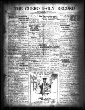 The Cuero Daily Record (Cuero, Tex.), Vol. 68, No. 129, Ed. 1 Wednesday, May 30, 1928