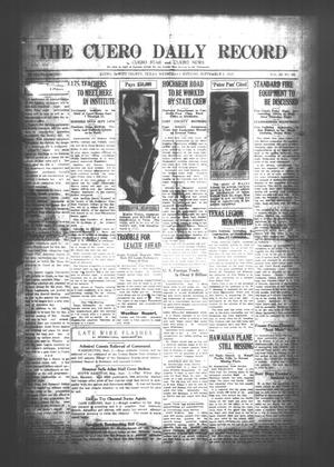 The Cuero Daily Record (Cuero, Tex.), Vol. 63, No. 54, Ed. 1 Wednesday, September 2, 1925