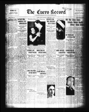 The Cuero Record (Cuero, Tex.), Vol. 42, No. 45, Ed. 1 Monday, February 24, 1936