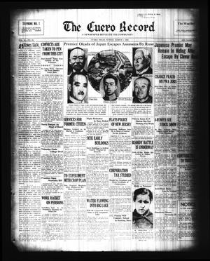 The Cuero Record (Cuero, Tex.), Vol. 42, No. 50, Ed. 1 Sunday, March 1, 1936