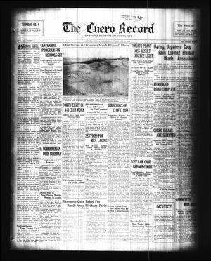 The Cuero Record (Cuero, Tex.), Vol. 42, No. 47, Ed. 1 Wednesday, February 26, 1936