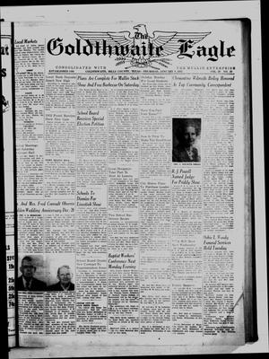 Primary view of object titled 'The Goldthwaite Eagle (Goldthwaite, Tex.), Vol. 59, No. 20, Ed. 1 Thursday, January 8, 1953'.