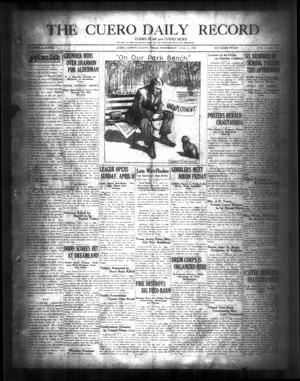 The Cuero Daily Record (Cuero, Tex.), Vol. 68, No. 81, Ed. 1 Wednesday, April 4, 1928