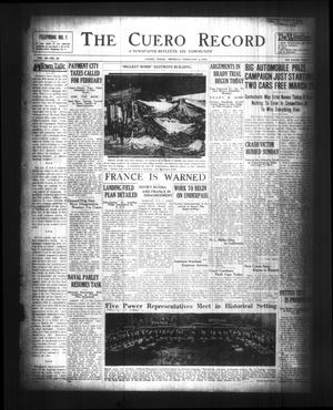 The Cuero Record (Cuero, Tex.), Vol. 36, No. 29, Ed. 1 Monday, February 3, 1930