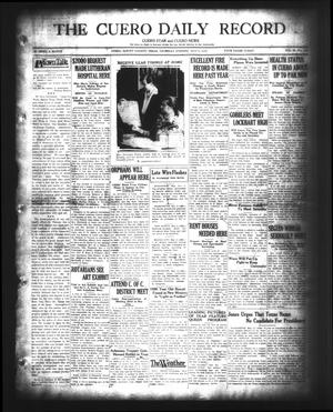The Cuero Daily Record (Cuero, Tex.), Vol. 68, No. 106, Ed. 1 Thursday, May 3, 1928
