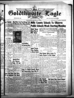 Primary view of object titled 'The Goldthwaite Eagle (Goldthwaite, Tex.), Vol. 67, No. 36, Ed. 1 Thursday, March 1, 1962'.