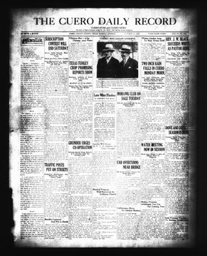 The Cuero Daily Record (Cuero, Tex.), Vol. 67, No. 103, Ed. 1 Monday, October 31, 1927