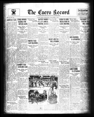 The Cuero Record (Cuero, Tex.), Vol. 40, No. 213, Ed. 1 Wednesday, September 5, 1934