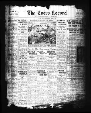 The Cuero Record (Cuero, Tex.), Vol. 42, No. 77, Ed. 1 Wednesday, April 1, 1936