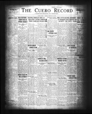 Primary view of object titled 'The Cuero Record (Cuero, Tex.), Vol. 36, No. 46, Ed. 1 Sunday, February 23, 1930'.