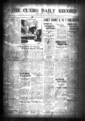 The Cuero Daily Record (Cuero, Tex.), Vol. 63, No. 63, Ed. 1 Sunday, September 13, 1925