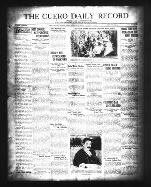 The Cuero Daily Record (Cuero, Tex.), Vol. 67, No. 88, Ed. 1 Thursday, October 13, 1927