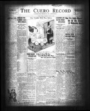The Cuero Record (Cuero, Tex.), Vol. 36, No. 86, Ed. 1 Thursday, April 10, 1930