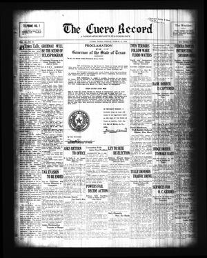 The Cuero Record (Cuero, Tex.), Vol. 42, No. 61, Ed. 1 Friday, March 13, 1936