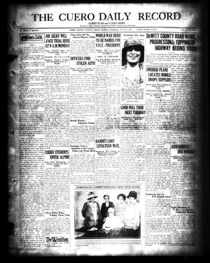 The Cuero Daily Record (Cuero, Tex.), Vol. 68, No. 150, Ed. 1 Sunday, June 24, 1928