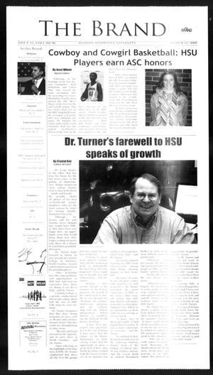 The Brand (Abilene, Tex.), Vol. 96, No. 11, Ed. 1, Tuesday, March 11, 2008