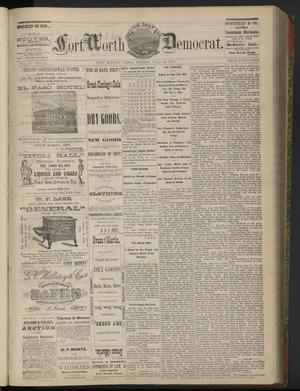 Primary view of object titled 'The Daily Fort Worth Democrat. (Fort Worth, Tex.), Vol. 2, No. 18, Ed. 1 Sunday, July 22, 1877'.