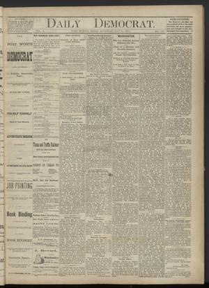 Daily Democrat. (Fort Worth, Tex.), Vol. 5, No. 142, Ed. 1 Saturday, May 21, 1881