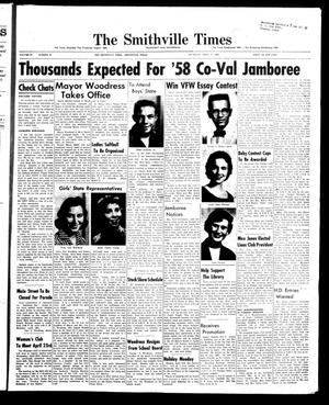 The Smithville Times Transcript and Enterprise (Smithville, Tex.), Vol. 67, No. 16, Ed. 1 Thursday, April 17, 1958