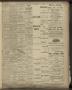 Thumbnail image of item number 3 in: 'Fort Worth Daily Democrat and Advance. (Fort Worth, Tex.), Vol. 6, No. 11, Ed. 1 Friday, December 30, 1881'.
