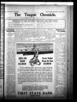 The Teague Chronicle. (Teague, Tex.), Vol. 13, No. 40, Ed. 1 Friday, May 9, 1919