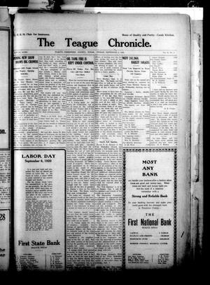 The Teague Chronicle. (Teague, Tex.), Vol. 15, No. 5, Ed. 1 Friday, September 3, 1920