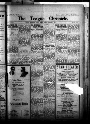 The Teague Chronicle. (Teague, Tex.), Vol. 15, No. 11, Ed. 1 Friday, October 15, 1920